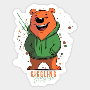 The Giggling Grizzlies Collection - No. 9/12 Sticker